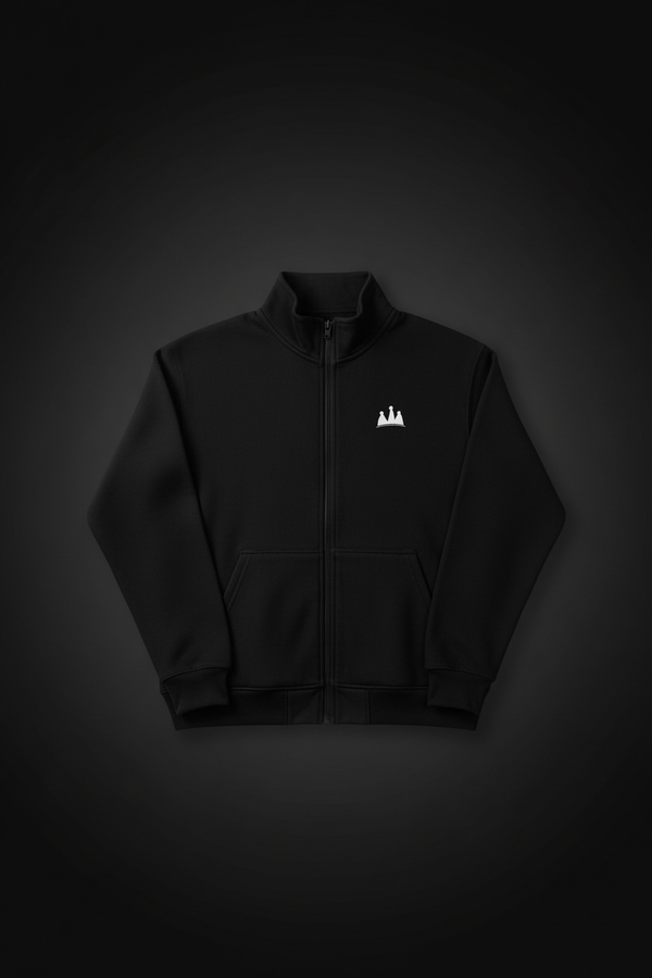 Jacket — Front, Dark Background
