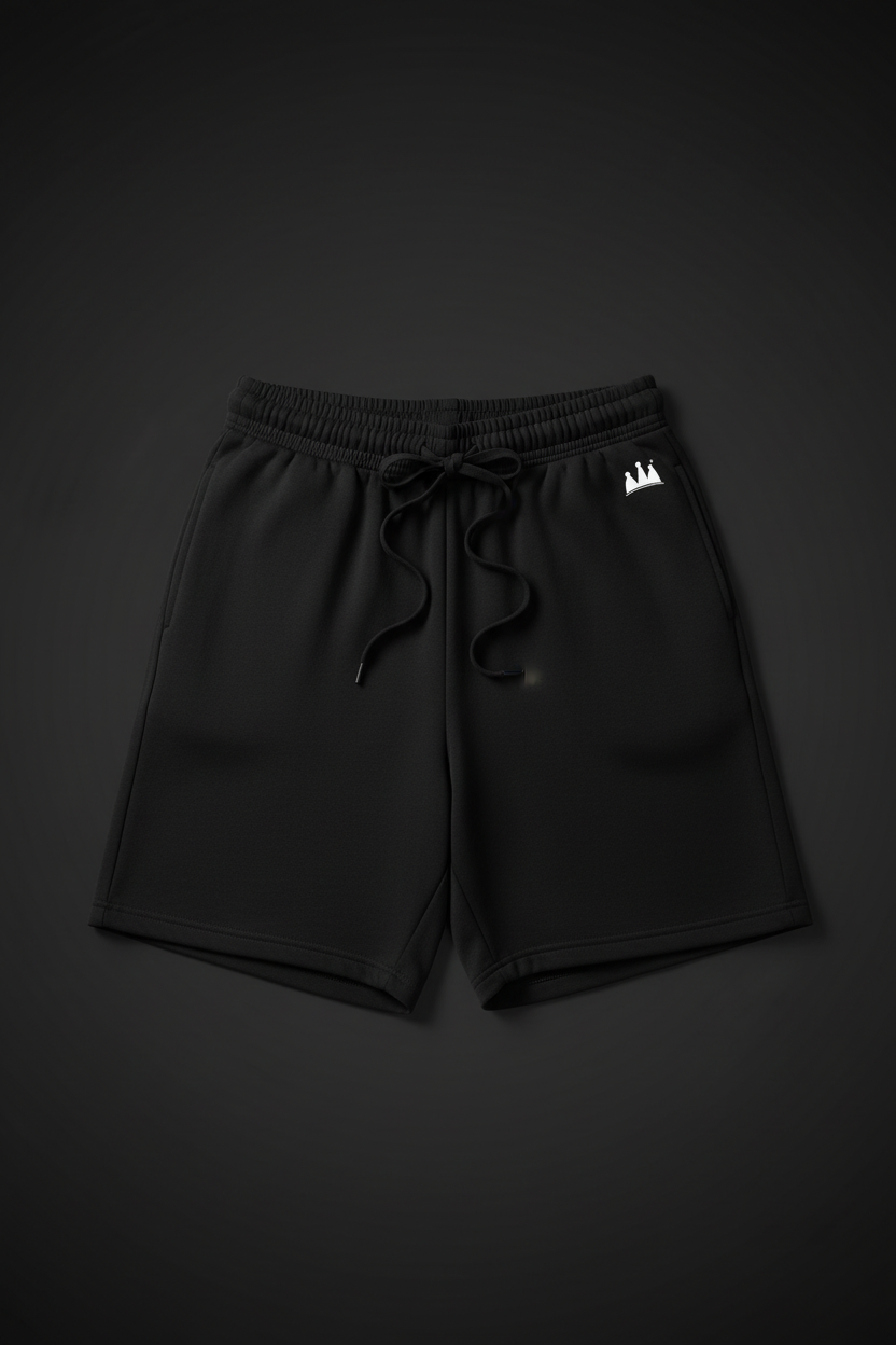 Shorts — Front, Dark Background